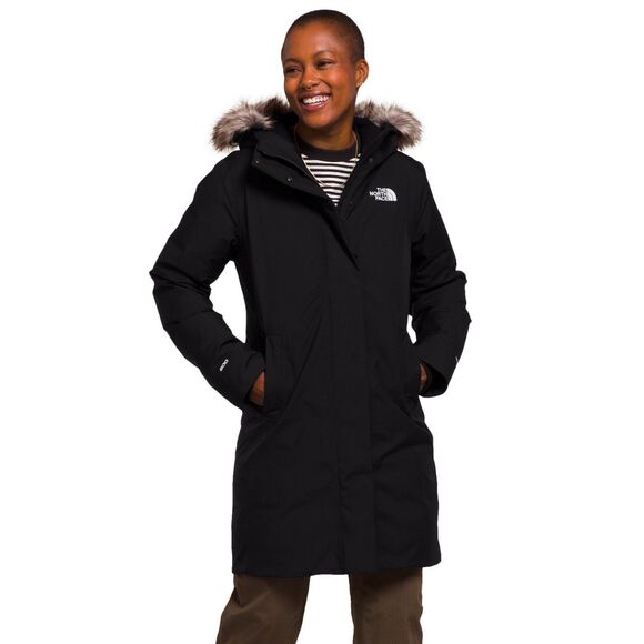 The North‎ Face Women's Plus Hooded Down Arctic Parka Black SZ 3X NWT - Picture 5 of 6
